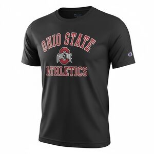 NWOT Unisex Black Short Sleeve Ohio State University Tee Shirt Buckeyes- Size XL